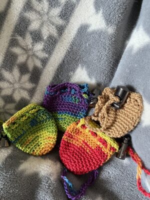 Hand Made Crystal Pouches